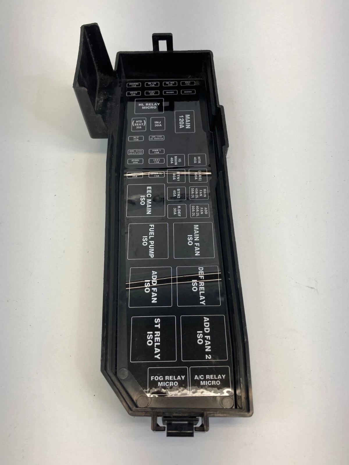 2001-2004 FORD ESCAPE 3.0L ENGINE FUSE RELAY BOX FUSEBOX COVER LID CAP OEM
