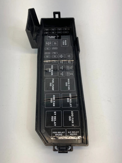 2001-2004 FORD ESCAPE 3.0L ENGINE FUSE RELAY BOX FUSEBOX COVER LID CAP OEM