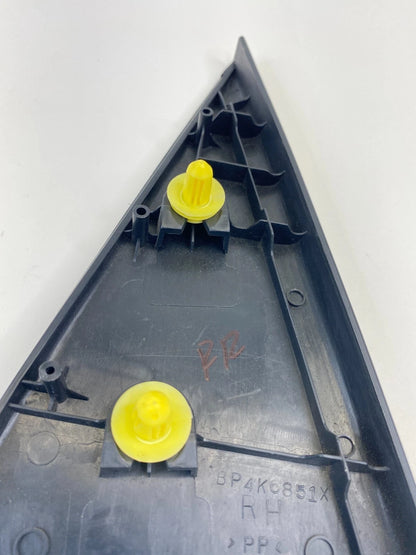 04-09 MAZDA 3 HATCHBACK REAR RIGHT INTERIOR DOOR CORNER COVER TRIM BP4K6851X OEM