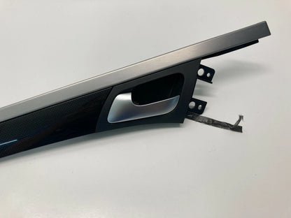 04-08 ACURA TL REAR LEFT INNER DOOR HANDLE W/ TRIM PANEL MOLDING 83750SEPAA01023
