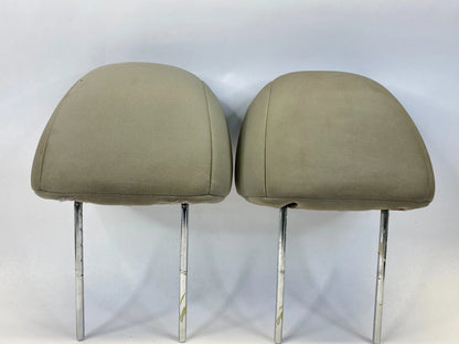 10-13 KIA FORTE SEDAN FRONT SEATS HEADREST HEAD REST LH & RH SET PAIR CLOTH OEM