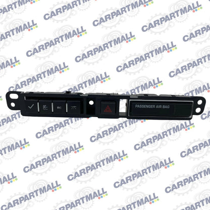 09-12 BUICK ENCLAVE CENTER DASH PANEL HAZARD CONTROL & INFO DISPLAY SWITCH UNIT