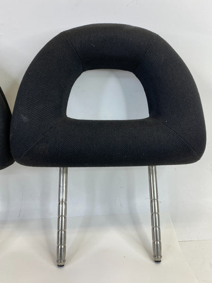 2001-2005 Volkswagen Beetle Rear Left & Right Seat Headrest Head Rest Pair Set