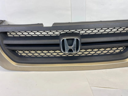2003 2004 2005 HONDA PILOT FRONT UPPER GRILL GRILLE 75101-S9V-A000 OEM