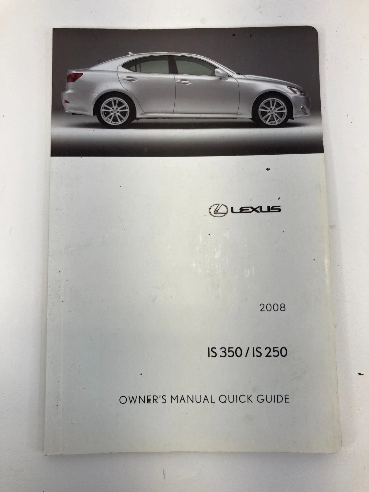 2008 LEXUS IS250 BASE 2.5L V6 OWNER'S OWNERS MANUAL GUIDE BOOK W/ CASE OEM