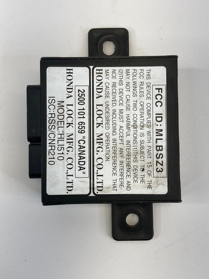 96-01 Acura RL Anti Theft Keyless Entry Computer Control Module 39730-SX0-G01