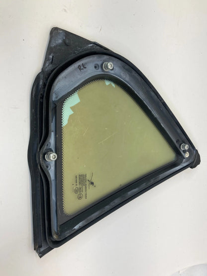 2003-2011 SAAB 9-3 SEDAN REAR LEFT SIDE DOOR VENT WINDOW GLASS 12804489 OEM