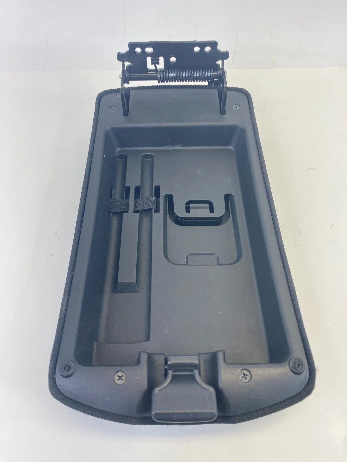 08-13 2008-2013 Nissan Rogue Front Center Console Armrest Lid Cover Gray OEM