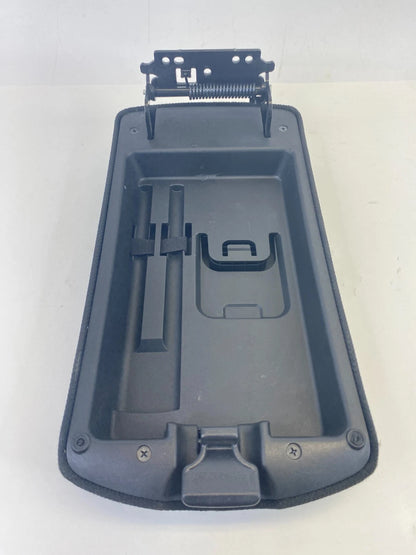 08-13 2008-2013 Nissan Rogue Front Center Console Armrest Lid Cover Gray OEM