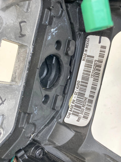 2013 2014 Ford Escape Steering Wheel w/ Phone Audio & Cruise Control Switch OEM