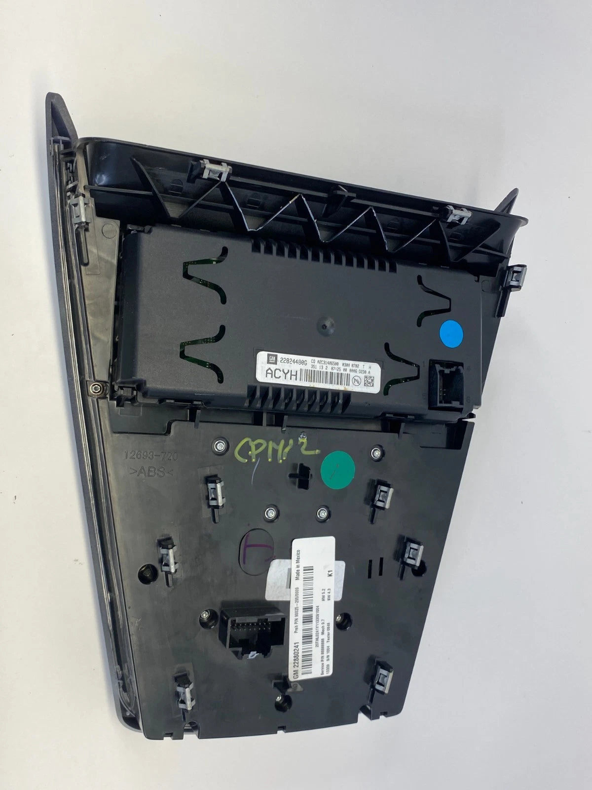 2012-2015 CHEVROLET EQUINOX RADIO HEATER CONTROL PANEL MONITOR 22880241 OEM