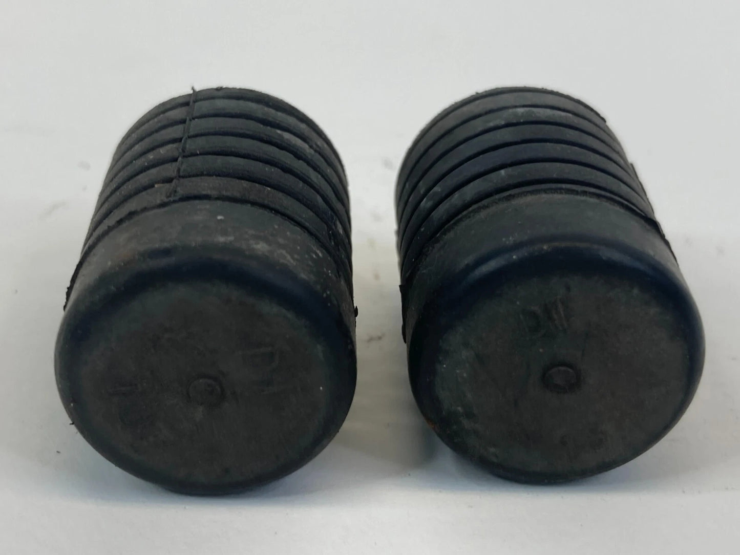 1998-2002 TOYOTA COROLLA FRONT HOOD BUMPER RUBBER ADJUSTMENT PAIR SET OEM