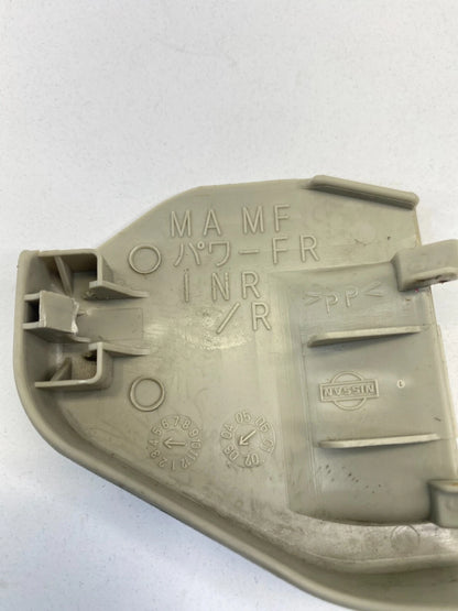 2003 2004 03 04 INFINITI G35 COUPE FRONT RIGHT SEAT INNER TRIM CAP COVER OEM