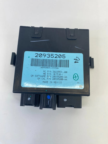 09-17 Buick Enclave 3.6L Rear Power Liftgate Tailgate Control Module 20935205