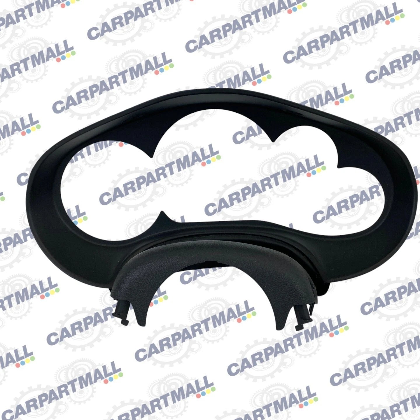 05-10 PONTIAC G6 CLUSTER SPEEDOMETER BEZEL TRIM BEZEL W/ UPPER COLUMN COVER OEM