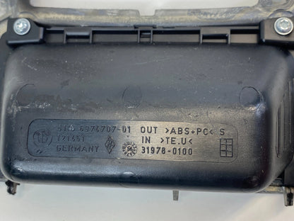 2008-2010 BMW 550I CENTER CONSOLE SHIFTER TRIM PANEL BEZEL 51166974707-01 OEM