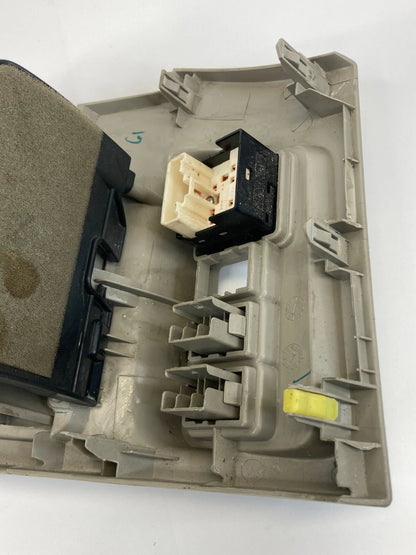 09 10 TOYOTA COROLLA DASH PANEL TRIM BEZEL & POCKET W/ MIRROR SWITCH 55480-02070