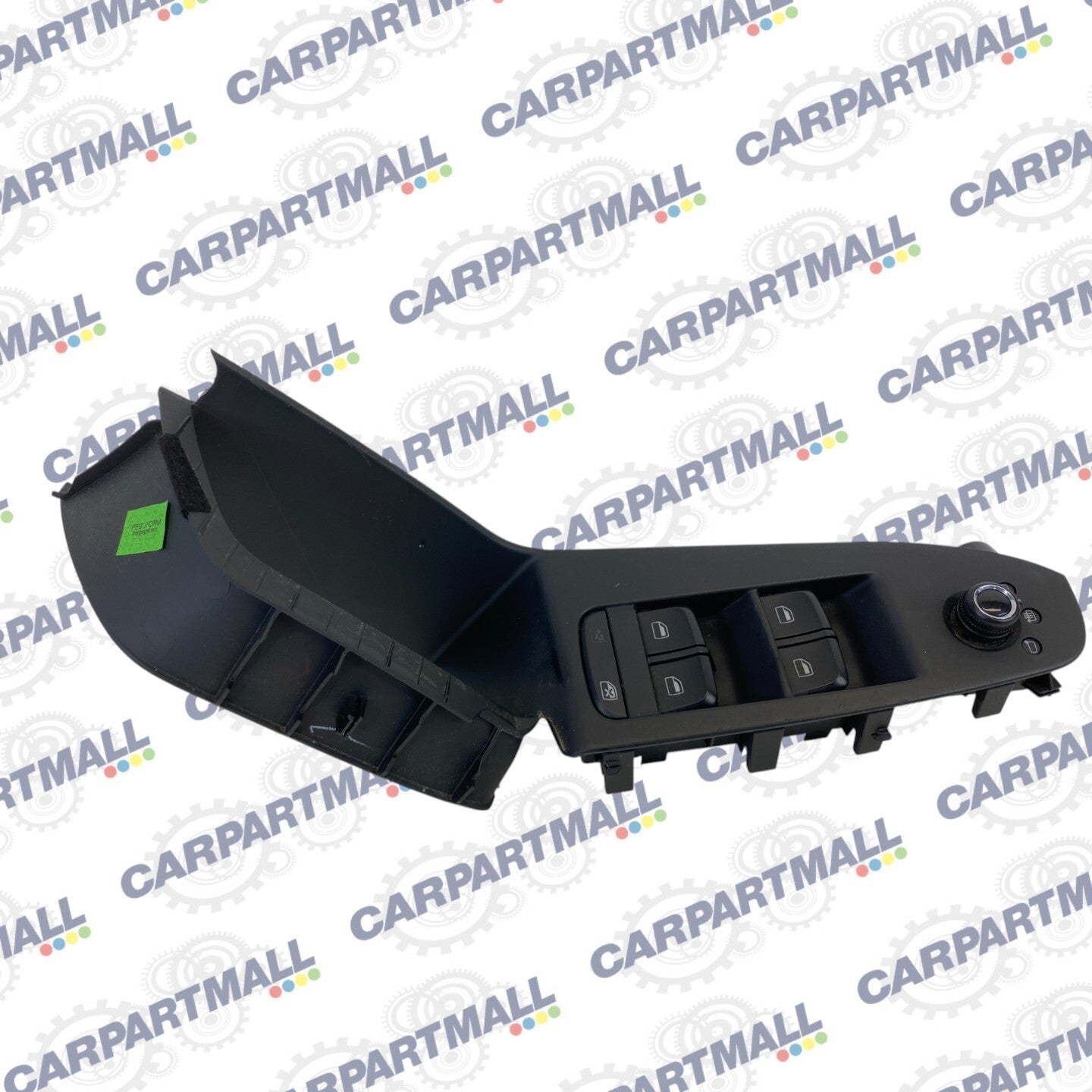 2009-2016 Audi A4 Quattro Front Left Driver Master Window Switch Button W/ Bezel