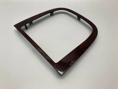 2005-2008 CHEVROLET UPLANDER CENTER DASH RADIO CLIMATE BEZEL TRIM WOODGRAIN OEM