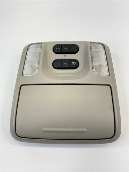 2004-2006 CHRYSLER PACIFICA OVERHEAD CONSOLE MAP LIGHT W/ TIRE PRESSURE MODULE