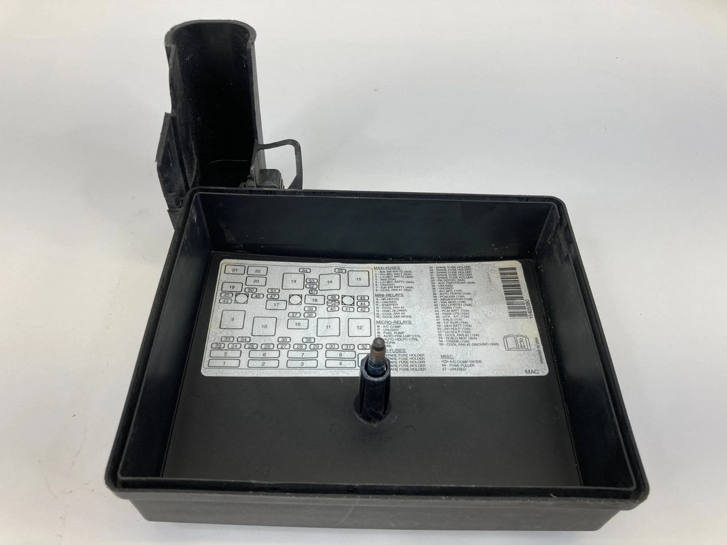 1999-2004 PONTIAC GRAND AM 2.2L ENGINE FUSE BOX BOX COVER LID CAP 15405390 OEM