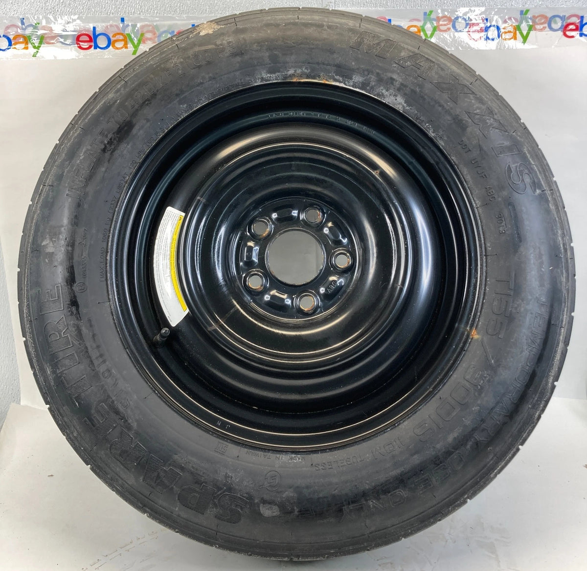 2008-2013 NISSAN ROGUE RIM SPARE TIRE COMPACT DONUT WHEEL T155/90D16 16" OEM