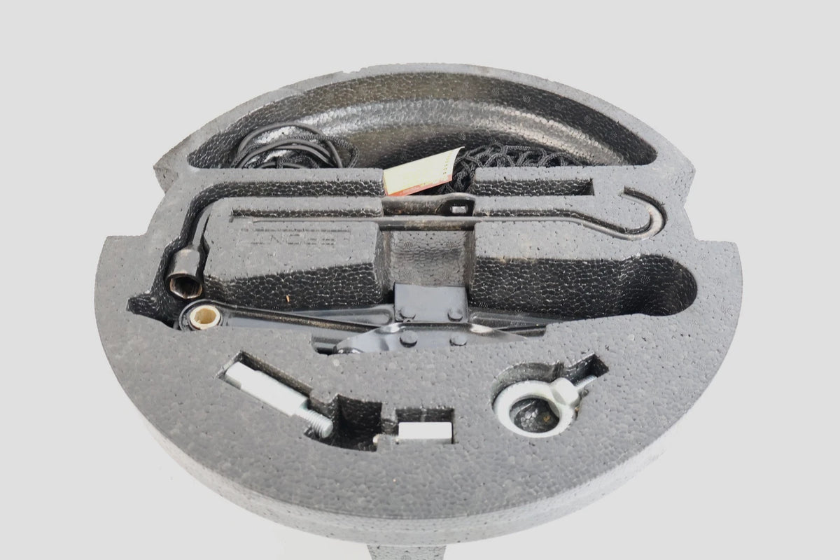 2004-2008 ACURA TL A/T EMERGENCY SPARE TIRE JACK & TOOL KIT W/ FOAM OEM