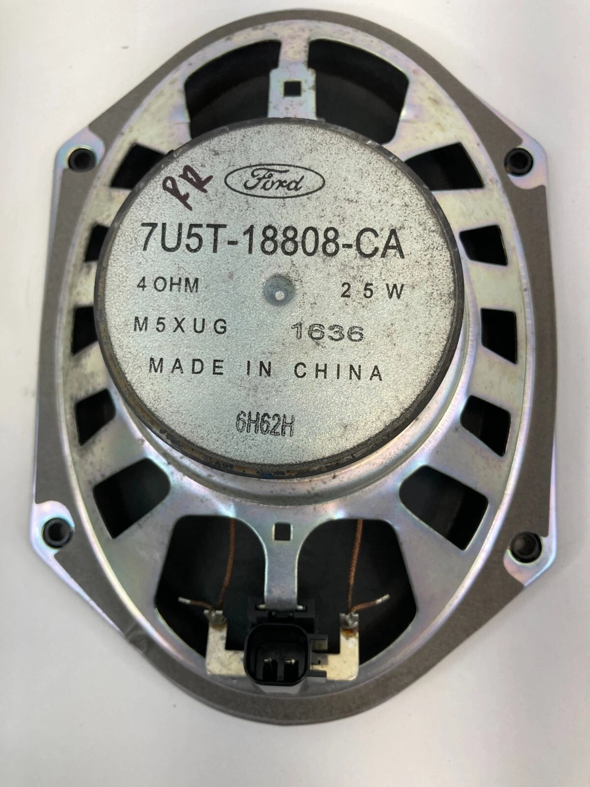 06-12 FORD FUSION REAR RIGHT SIDE DOOR SOUND SYSTEM AUDIO SPEAKER 7U5T-18808-CA
