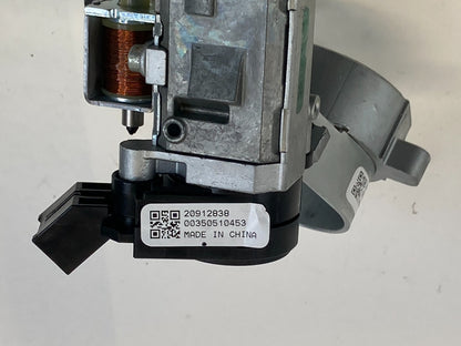 11-17 Buick Regal A/T Ignition Switch Lock Cylinder Housing & Key 20912838 OEM