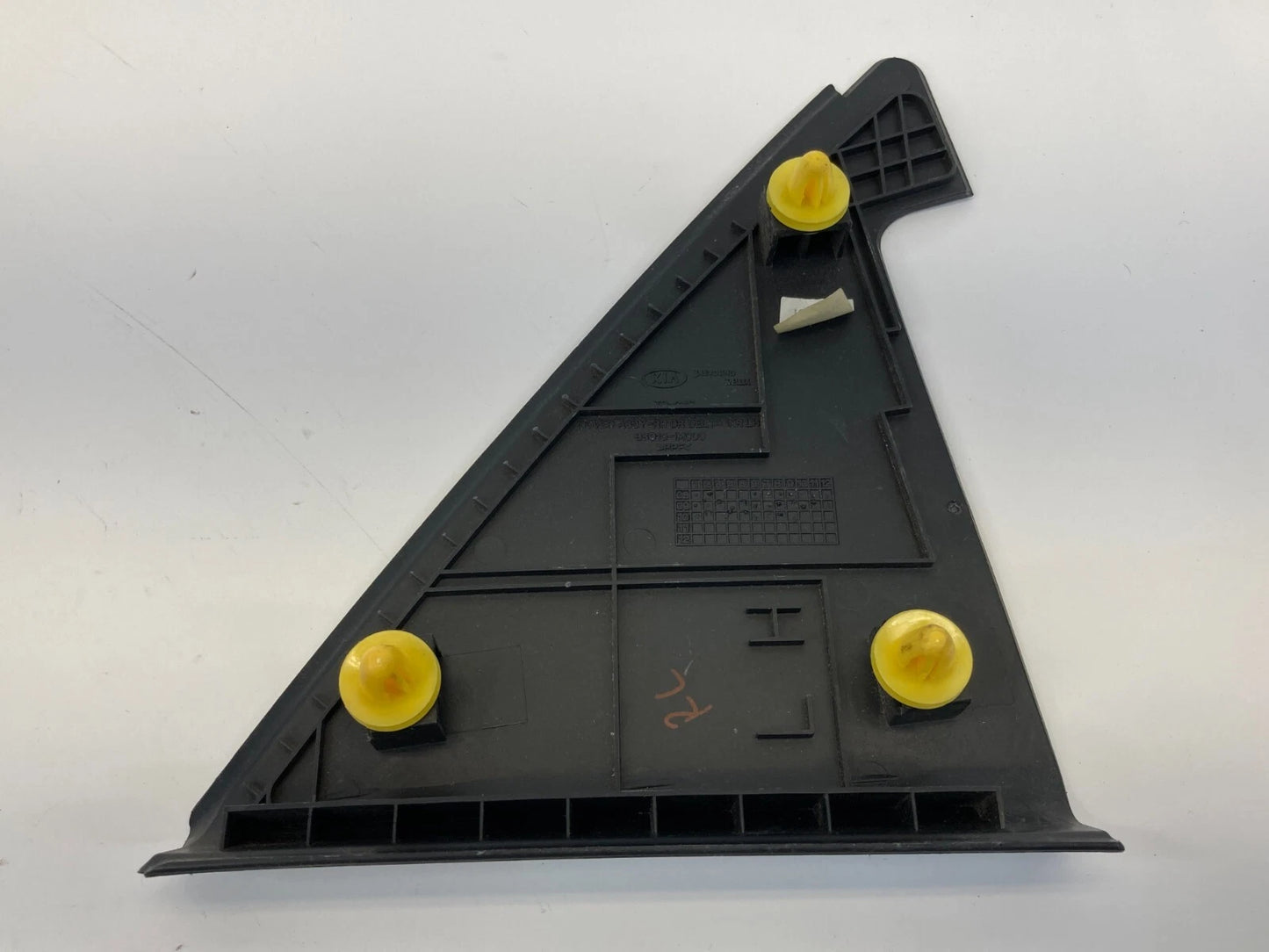 2010-2013 KIA FORTE REAR LEFT INTERIOR DOOR CORNER COVER TRIM BEZEL 83910-1M000