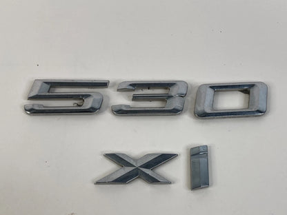 2006 2007 06 07 BMW 530XI REAR BACK SIDE EMBLEM TRUNK LOGO BADGE SYMBOL ASSY OEM