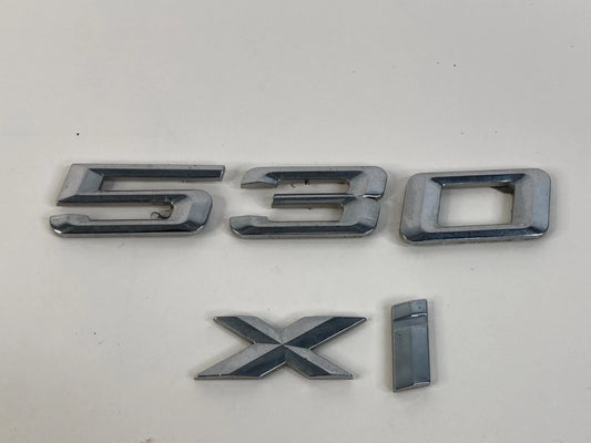 2006 2007 06 07 BMW 530XI REAR BACK SIDE EMBLEM TRUNK LOGO BADGE SYMBOL ASSY OEM