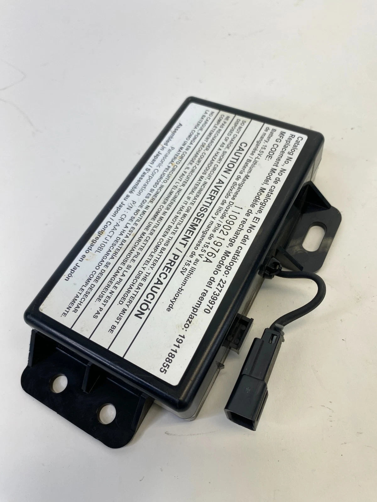 2012-2018 CHEVROLET SONIC TELEMATICS ONSTAR BACKUP BATTERY 19118855 OEM