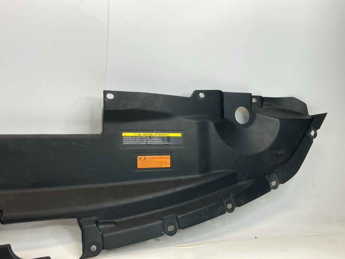 2013 13 Infiniti JX35 14-20 QX60 Radiator Cover Sight Shield 65378-3JA0A OEM