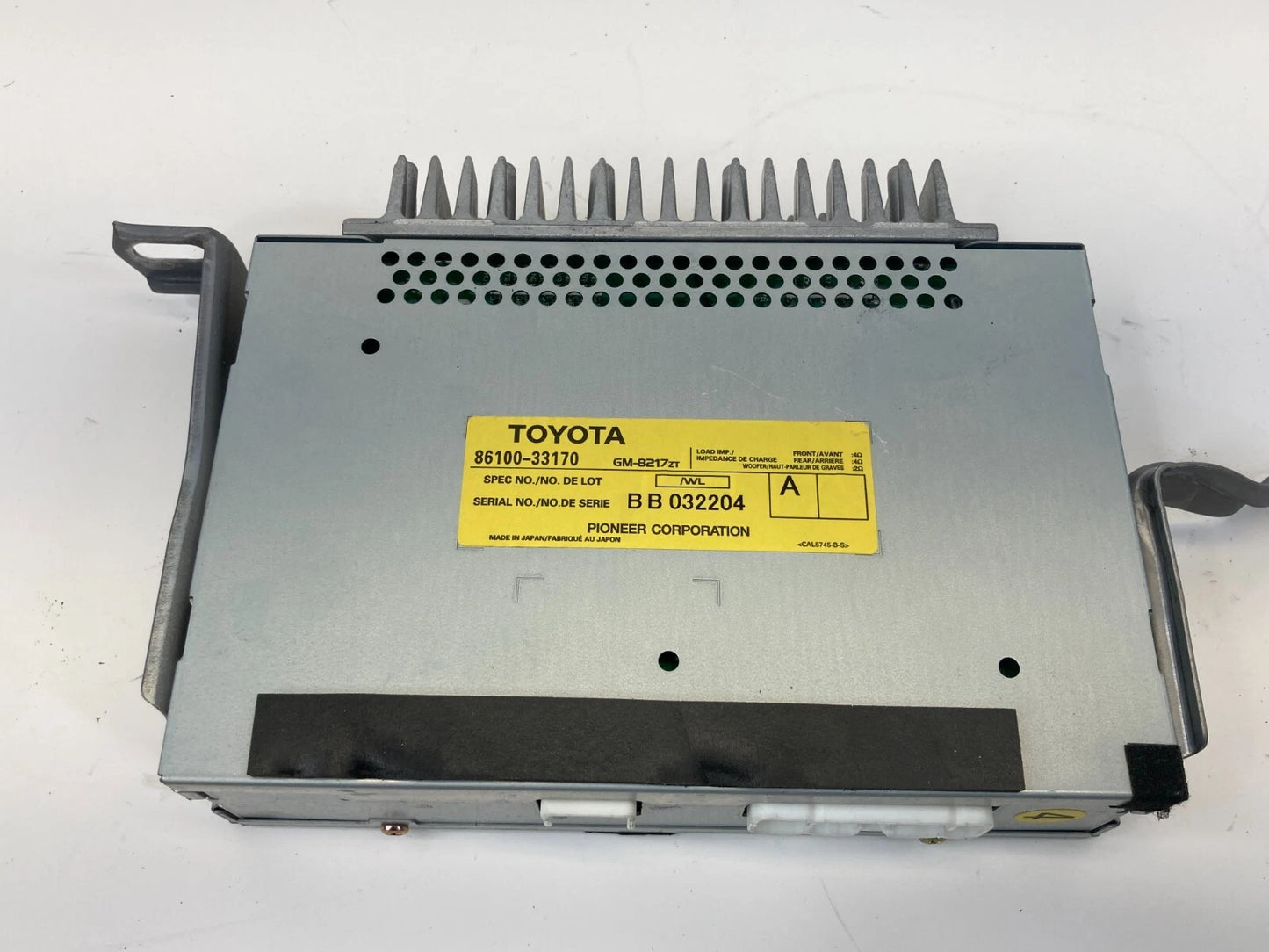 02 03 LEXUS ES300 04 ES330 RADIO AUDIO EQUIPMENT SOUND AMPLIFIER 86100-33170 OEM