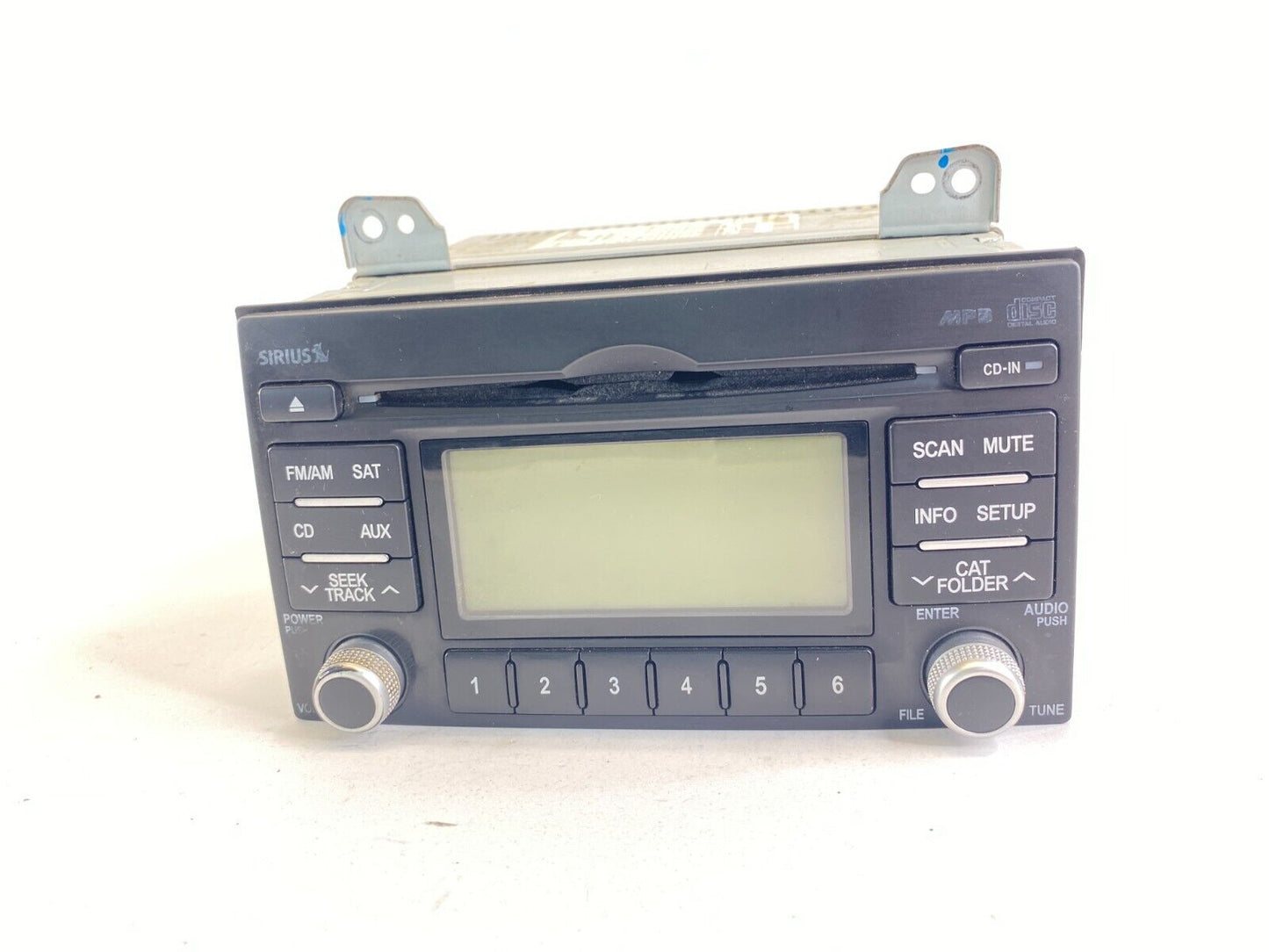 2010-2012 Kia Sedona AM/FM CD Disc MP3 Player Radio Receiver 96130-4D100 Sirius