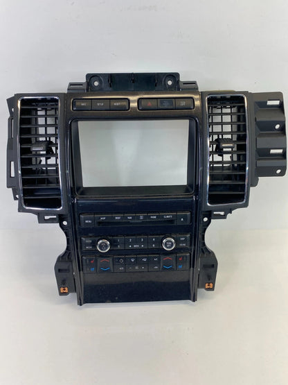 10-12 FORD TAURUS RADIO CLIMATE CONTROL PANEL TRIM W/ AIR VENT BG1T-18A802-BC