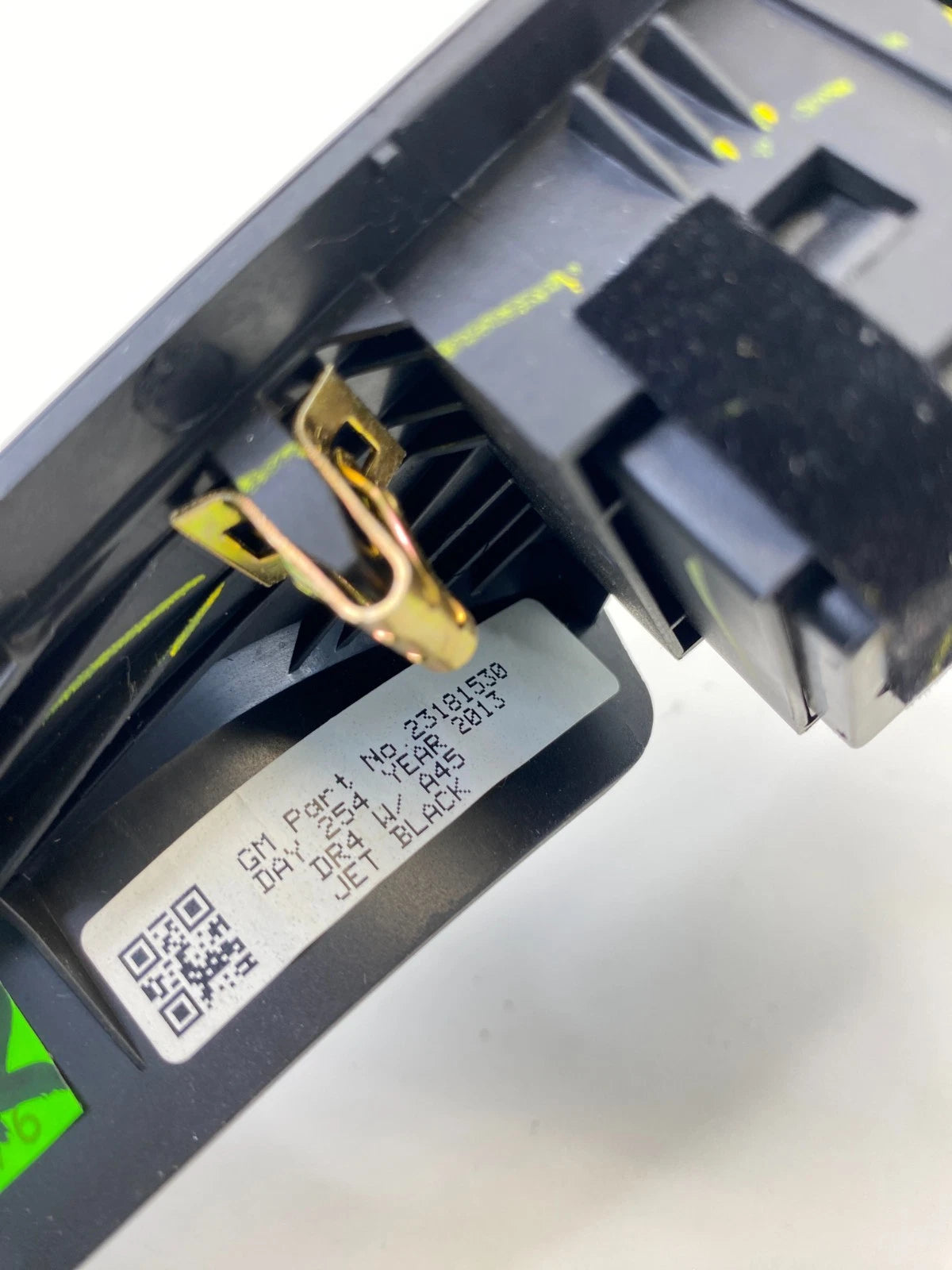 2013-2016 CADILLAC ATS REAR RIGHT DOOR WINDOW SWITCH BEZEL TRIM 23181530 OEM