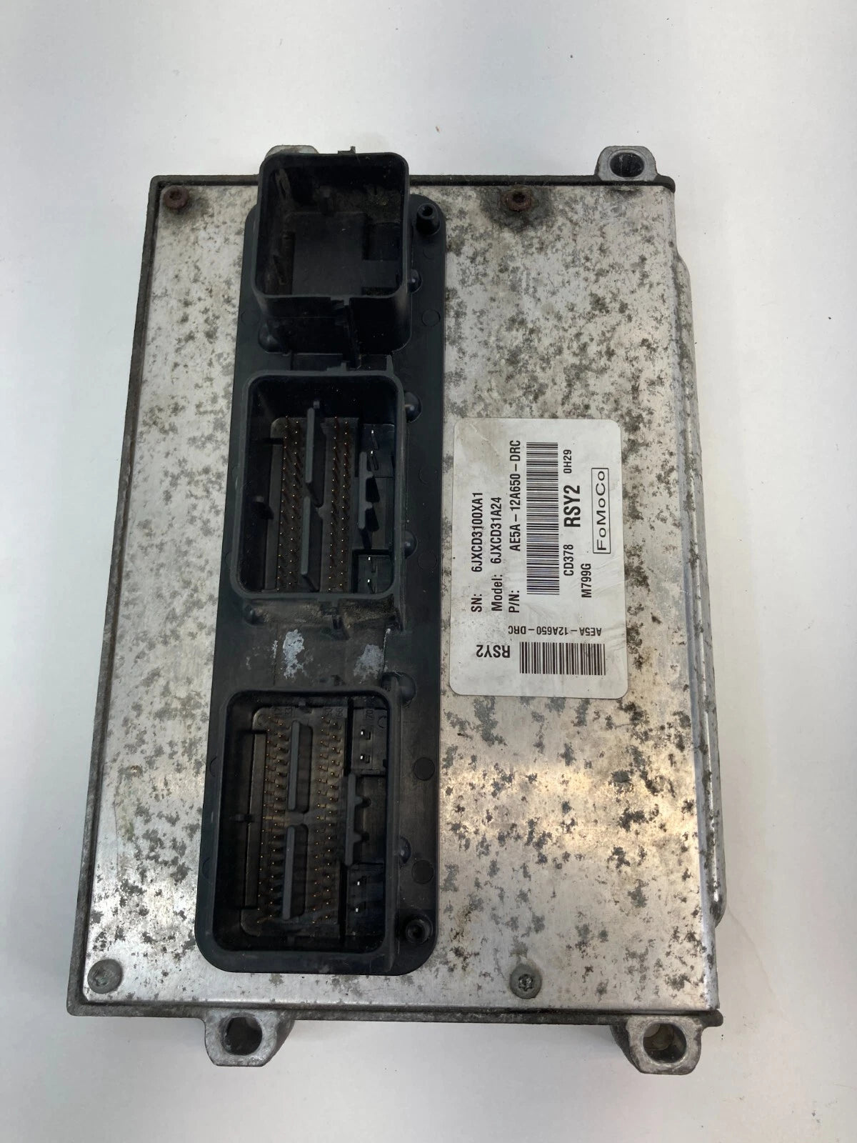 11 12 FORD FUSION 3.5L AT ENGINE COMPUTER CONTROL MODULE ECU AE5A-12A650-DRC OEM