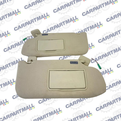 2013-2019 FORD TAURUS DRIVER & PASSENGER SUNVISOR SET W/ILLUMINATED MIRROR OEM