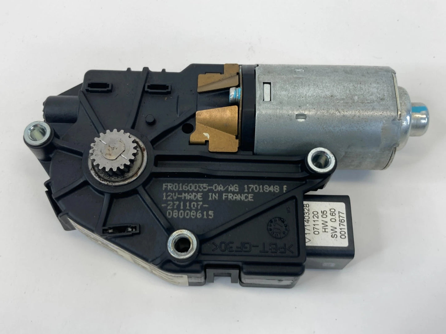 2009-2015 JAGUAR XF SUNROOF SUN ROOF MOTOR ASSEMBLY 8X23-F53508-AA OEM
