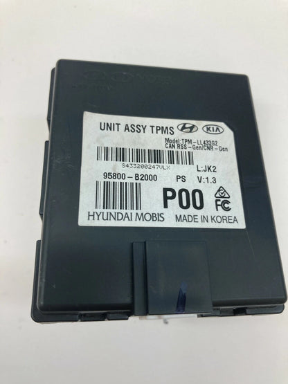 14-16 KIA SOUL TIRE PRESSURE MONITOR SENSOR TPMS CONTROL MODULE 95800-B2000 OEM