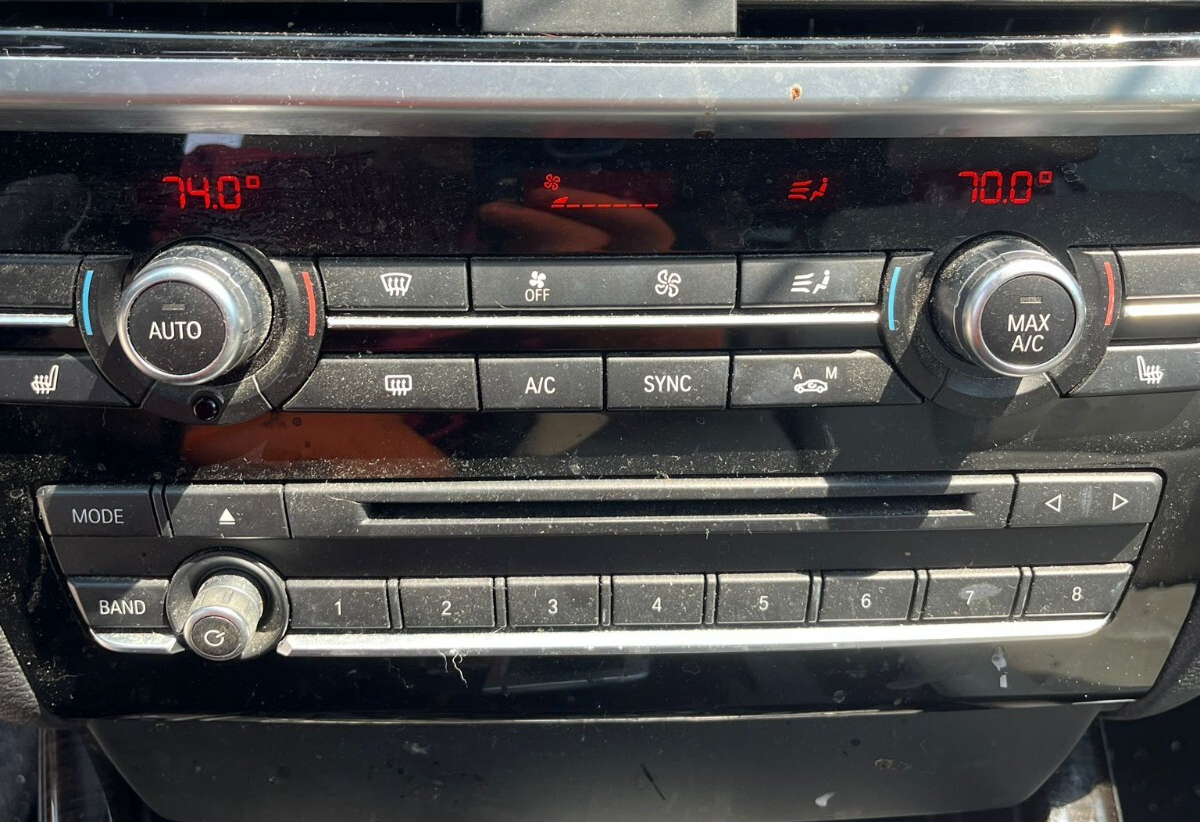 2015 BMW X3 HVAC Climate Heater AC Temperature Control Switch Panel 64119359801