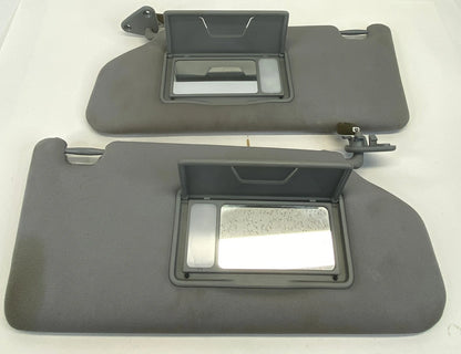 16-19 MITSUBISHI OUTLANDER SPORT LEFT RIGHT SUNVISOR SUN VISOR SET w LIGHTS OEM