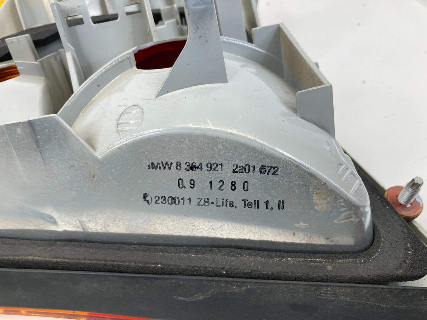 1999 2000 BMW 323i Sedan Left Outer Tail Light Taillight Taillamp 8-364-921 OEM