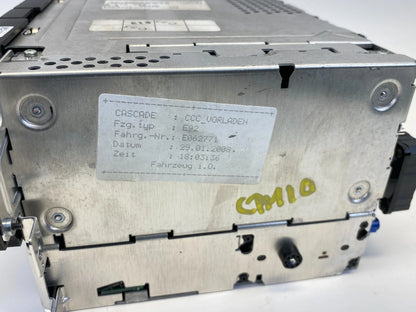2007 2008 BMW 335XI CCC NAVIGATION RADIO HEAD UNIT CD DVD PLAYER OEM 10878810