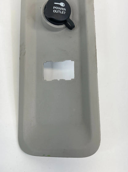 2008 2009 DODGE GRAND CARAVAN POWER OUTLET SOCKET COVER TRIM BEZEL 1CP83ES3AD