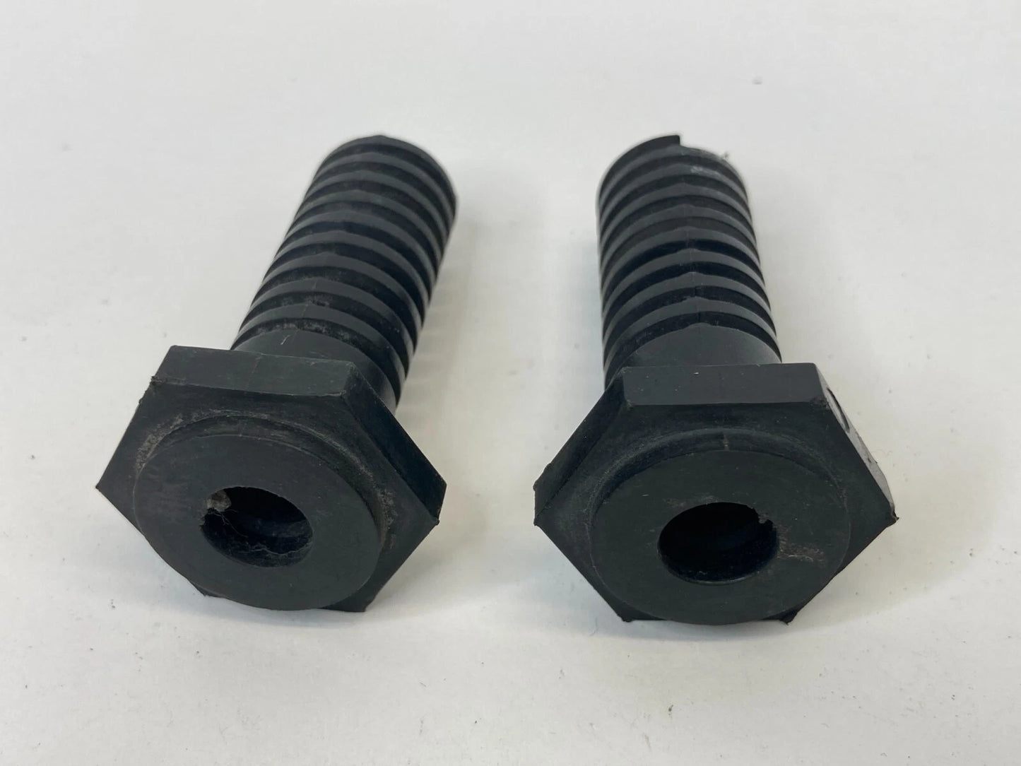 2008-2014 DODGE AVENGER FRONT HOOD BUMPER RUBBER ADJUSTMENT PAIR SET OEM