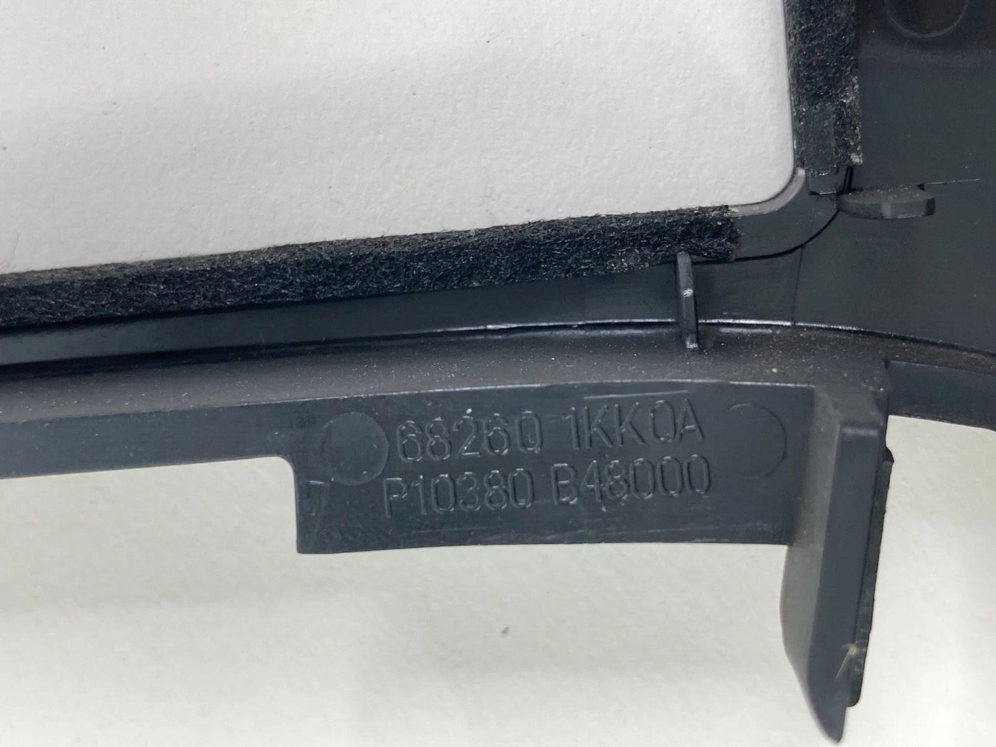 2011-2014 NISSAN JUKE DASH CENTER RADIO BEZEL TRIM 68260-1KK0A OEM