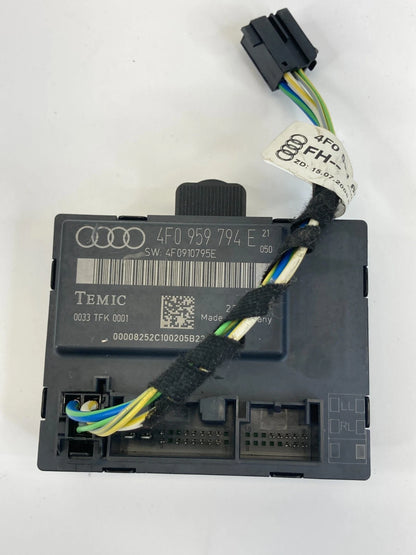 2006 2007 AUDI A6 QUATTRO REAR RIGHT SIDE DOOR CONTROL MODULE UNIT 4F0-959-794-E